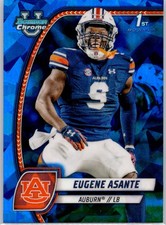 2024 Bowman University Chrome Sapphire Edition #73 Eugene Asante Auburn Tigers
