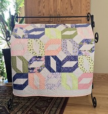 New Baby Girl Handmade Patchwork Quilt Shower Gift