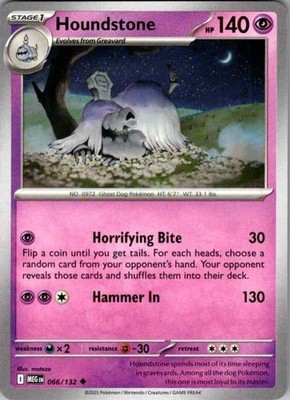 Pokemon TCG Houndstone Regular