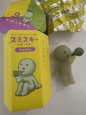 Smiski Sunday Series Figure Figurine Blowing Bubbles With Box US Free Ship!