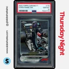 2022 TOPPS CHROME FORMULA 1 #176 LEWIS HAMILTON PSA 10