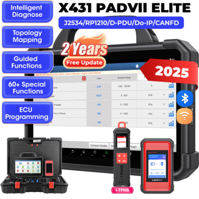 2026 LAUNCH X431 PAD VII ELITE PAD 7 PRO Diagnostic Scan Key Programming Coding