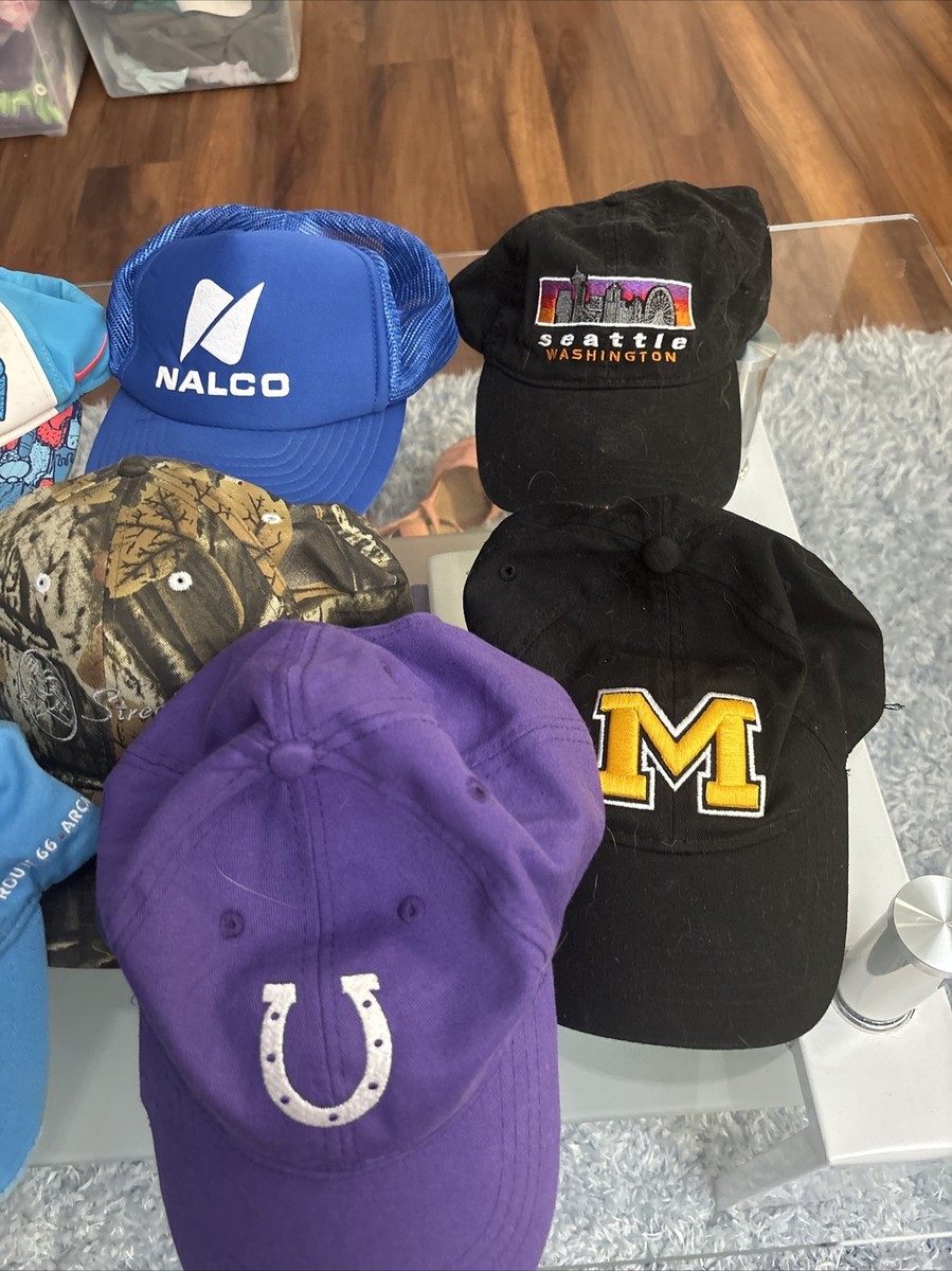 Lot Of 10 Used Hats READ DESCRIPTION View 2