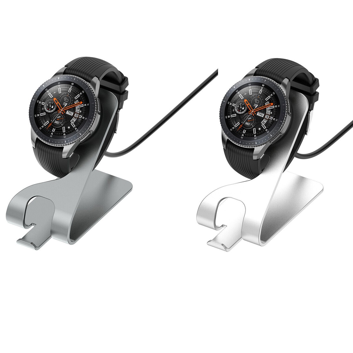 Samsung watch, charger, and extra watch bands. Amazon.com: Charger for Samsung Watch Compatible with Galaxy  main image 2