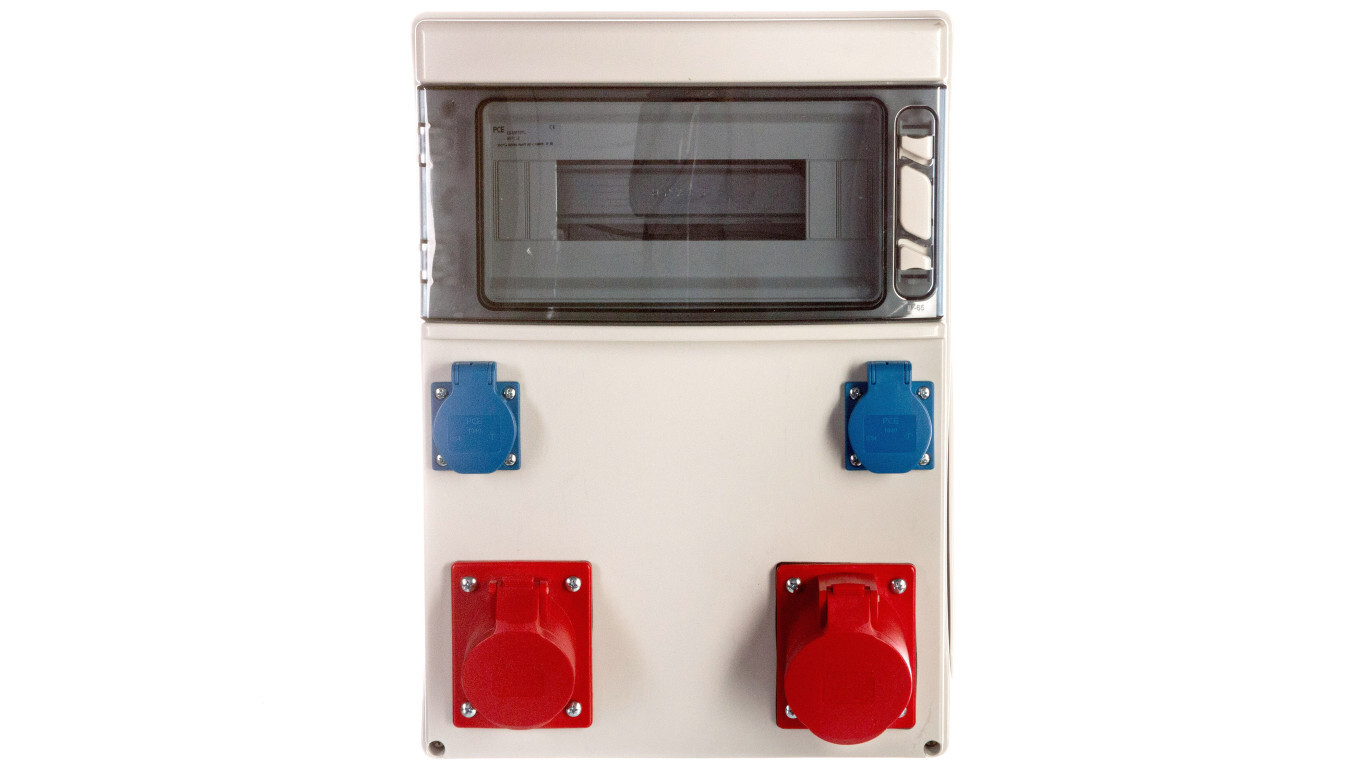 Stationary switchboard STAR 32A/5P 16A/5P 2xGS without IP44 protection 90 /T2UK