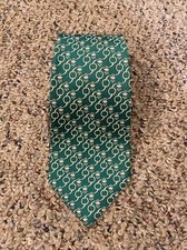 Hermes 100 Authentic Silk Tie Model 7191 UA Baby Rattle Made in France