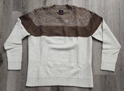 トップス ATON LAMBS WOOL CREWNECK SWEATER 06 ATON / エイトン】 LAMBS WOOL CREWNECK SWEATER - BEIGE / PARK