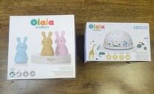 Olala Boutique Children's Night Light and projector dome light. New sealed boxes