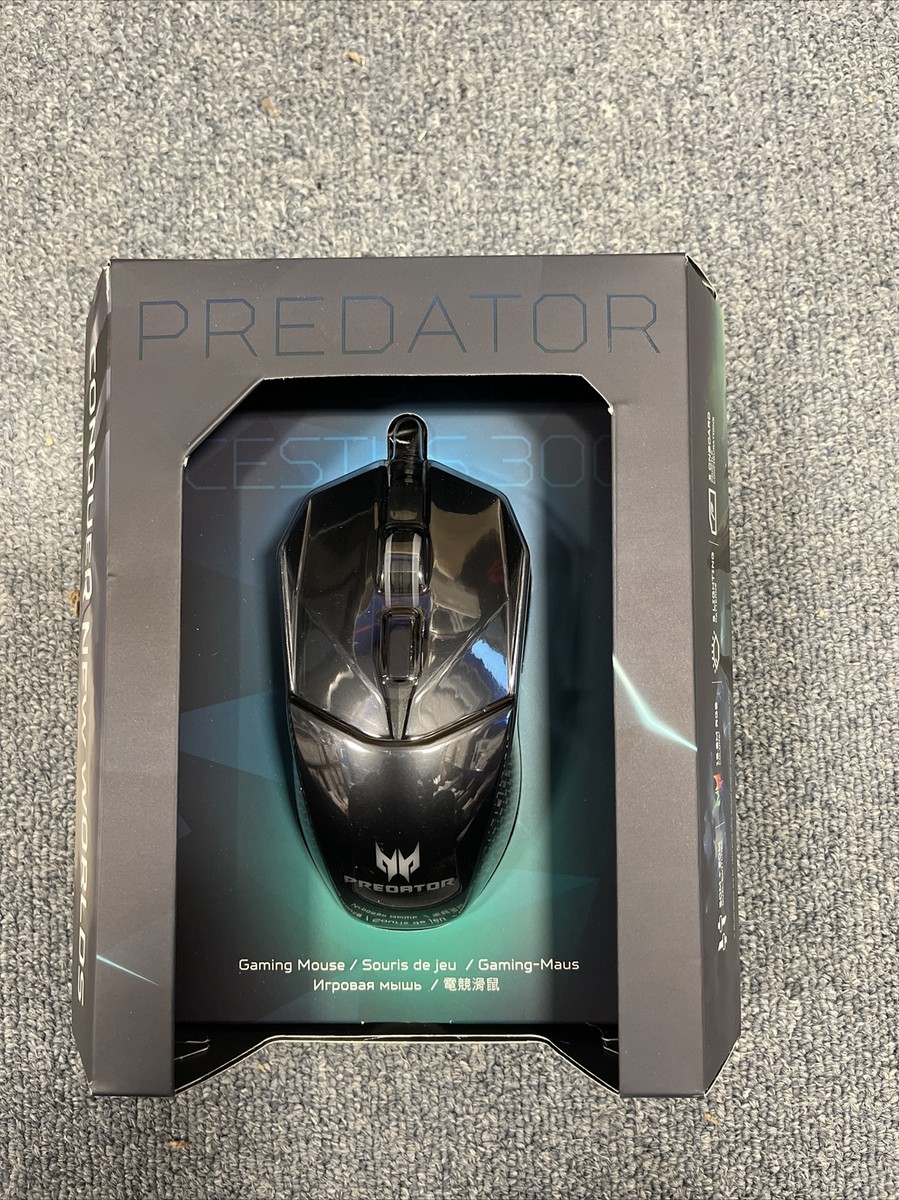 Acer Predator CESTUS 300 Wired Gaming Mouse - Black | eBay