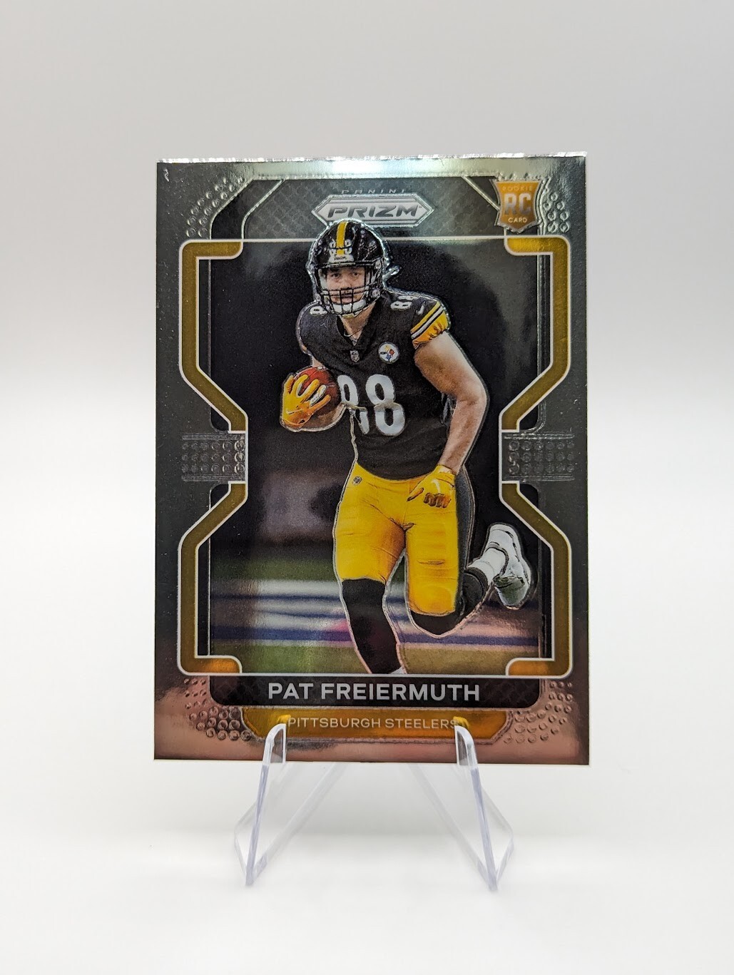 Pat Freiermuth 2021 Panini Prizm RC #362 Steelers