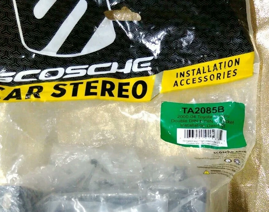 Kit de embellecedor de panel de montaje en tablero de instalación de radio estéreo para automóvil Toyota Avalon Foto 2 de 2