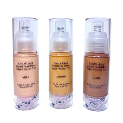 ORGANIC FOUNDATION   1 fl oz   Vegan   Gluten-Free   Liquid Mineral   Buildable