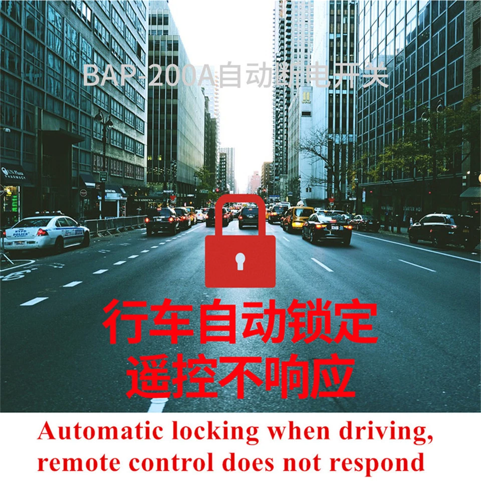 Sistema de interruptor maestro aislador de corte de desconexión de batería de automóvil 2 control remoto Foto 4 de 4