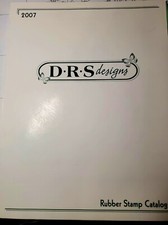 DRS Design Rubber Stamp Catalog 2007 junk journal tags card mixed media collage