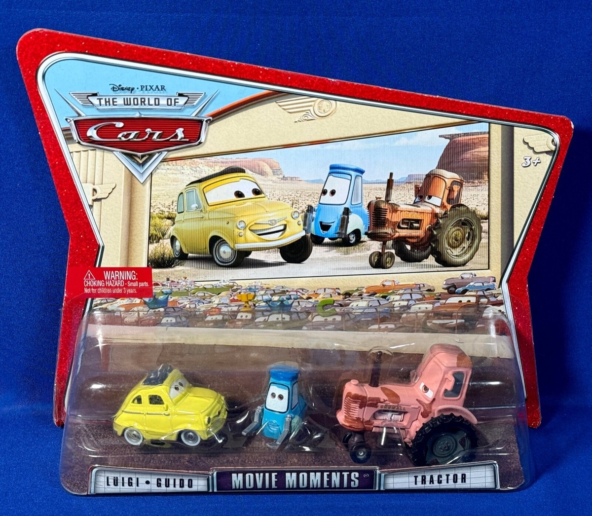 New - TRACTOR LUIGI & GUIDO - Pixar Cars WORLD OF CARS - MOC