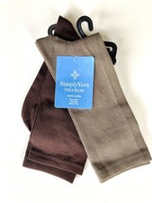 Simply Vera Wang Crew Socks 2 Piece Set