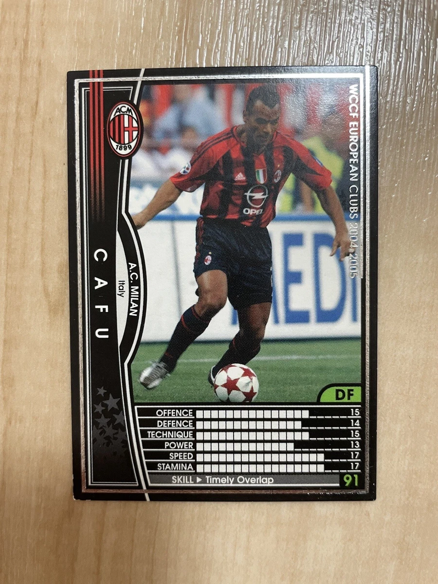2004-05 Panini WCCF European Clubs - Cafu #146/224 for sale | eBay