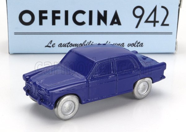 OFFICINA-942 1/76 Alfa Romeo Giulietta Ti 1957 Blau Statisches Modell Diecast-image