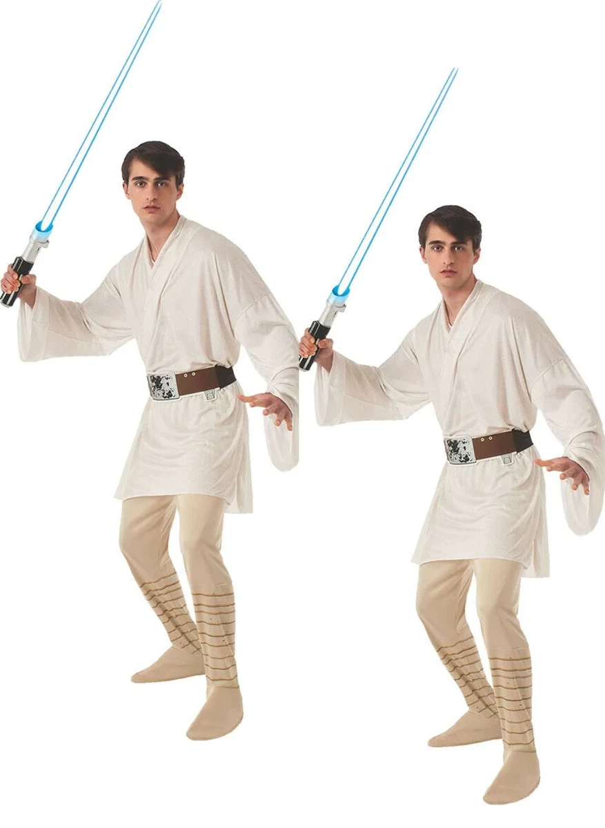 Rubies Star Wars Luke Skywalker Adult Mens Fancy Dress Costume