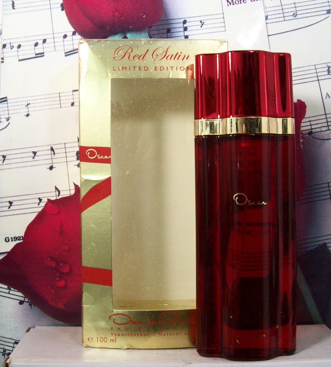 Oscar De La Renta Red Satin Limited Edition EDP Spray 3.3 FL. OZ