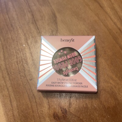 Benefit Goof Proof Brow-Filling Powder New 100% Authentic Shade 2