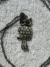 NEW OWL NECKLACE JEWELRY SET 