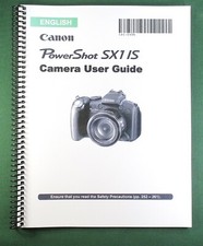 Canon PowerShot SX1 IS Instruction Manual: 308 Pages  Protective Covers