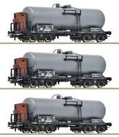 Spur H0 Roco 6600062 - 3-Tlg. Set: Kesselwagen, Drg Neu Ovp