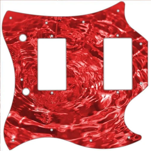 SG Standard Pickguard Custom Gibson Graphical Guitar Pick Guard Red Splash