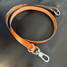 Genuine Leather Dog Leash Heavy Duty Training Leash for Large Dogs 47 Inches