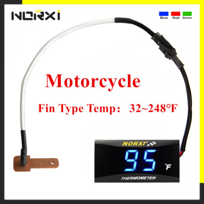 Radiator Water Temperature Meter Fahrenheit gauge 32~248  Thermometer Universal