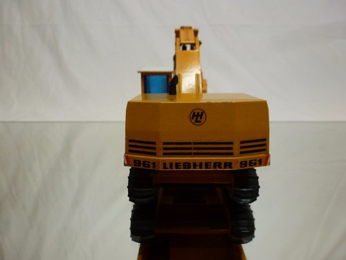 GESCHA LIEBHERR 961 HOCHLOFFELBAGGER - YELLOW 1:50 - GOOD CONDITION - Imagen 3 de 10