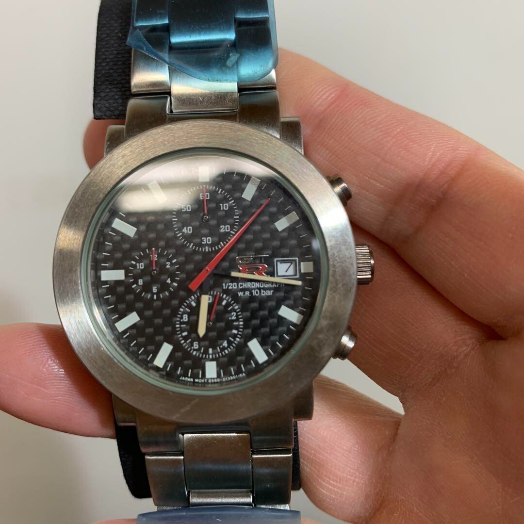 Nissan Skyline GT-R Chronograph Watch Nismo R32 R33 R34 R35 JDM