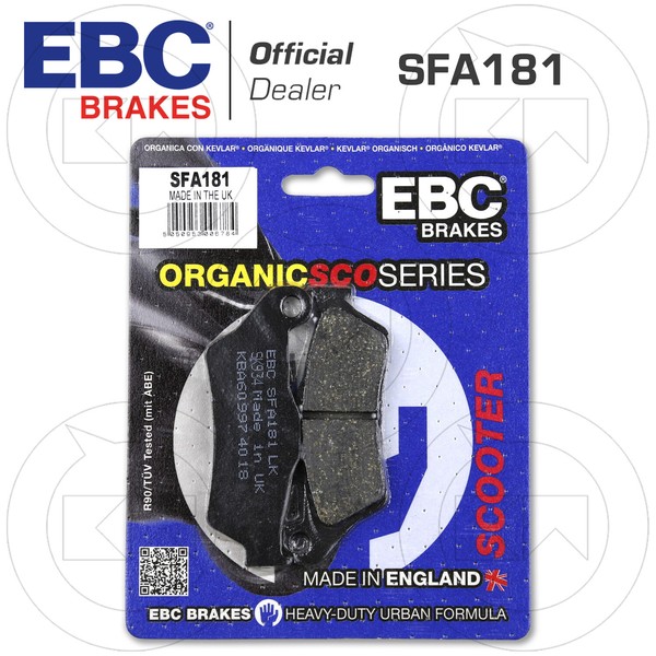 BremsbelÄGe Hinten Ebc Organic Yamaha Xc-Versity 300 2003-image