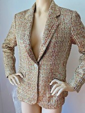 NWT St. John Collection copper shimmer jacket women's size 6