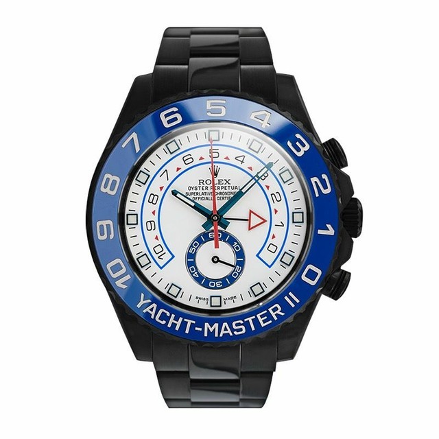 Rolex Yacht-Master II Men's Black Watch 