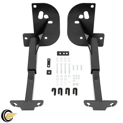 #ad #ad Front Camper Tie Downs Bar Powder Coated Truck For Ford F250 F350 F450 2011 2016 $160.55