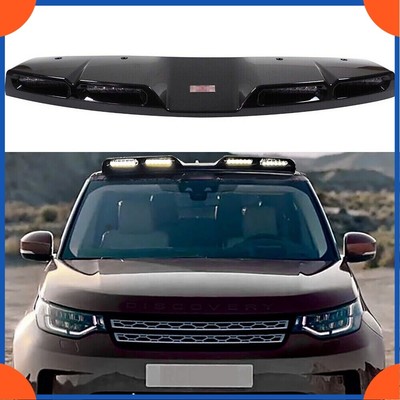 Top Roof Light Bar LED DRL Gloss Black Lamp Fits LR Discovery 5 L462 2017-2024