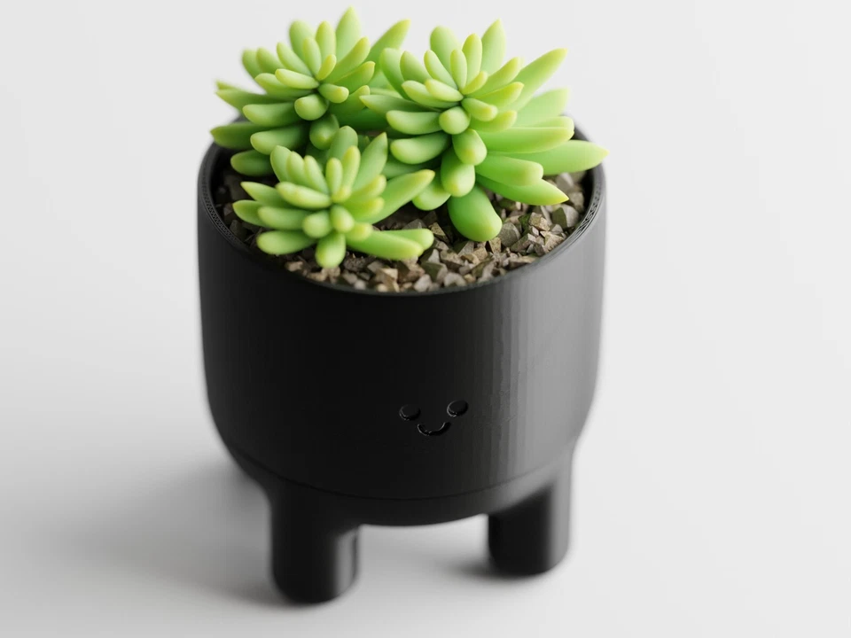 Smooth Planter Melo ---------Black - Image 2 of 4