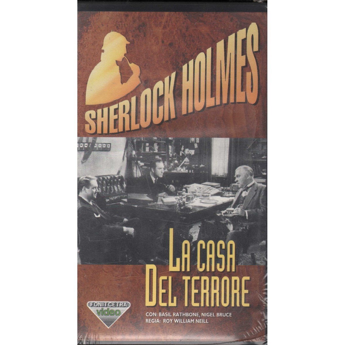 Sherlock Holmes, House of Terror VHS Roy William Neill Univideo - FCVA5006 S