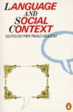 Language And Social Context Se - GOOD