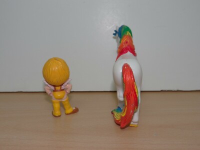 Figurines Schleich Rainbow Brite Vintage 1983 - Hallmark - Fabriquées En Allemagne