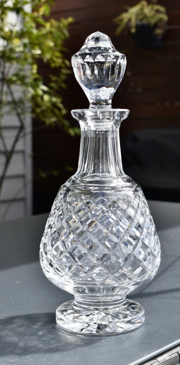 Superb Waterford Crystal ALANA Decanter Brandy Spirits Footed 31cm