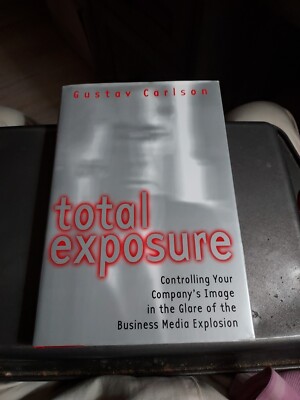 GUSTAV CARLSON HARDCOVER BOOK TOTAL EXPOSURE