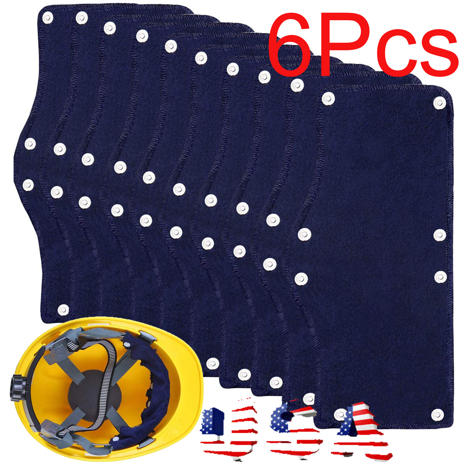 Reusable Hard Hat Sweatband Cotton Hard Hat Liner, hardhat sweatbands