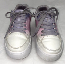 Skechers Kids Court Hi Ombre Oasis Sneaker Little Kid Size 1 White Pink B N