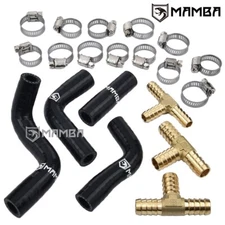 Reinforce Turbo Coolant Line Repair Hose Kit For BMW N63 X5 X6 550i 650i 750i