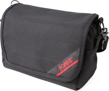 Domke F-5XB Shoulder/Belt Canvas Camera Bag, Black For 1-2 Lenses & Accessories