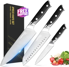 Juego De Cuchillos Para Cocina Acero Japoneses Profesional Chef Set 8 Pulgadas