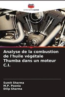 Sumit Sharma (U. A.) | Analyse De La Combustion De L'huile VéGéTale Thumba...